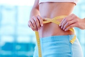 Lose 7kg in waist during one week of weight loss
